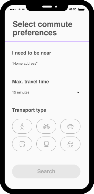 phone with travel times